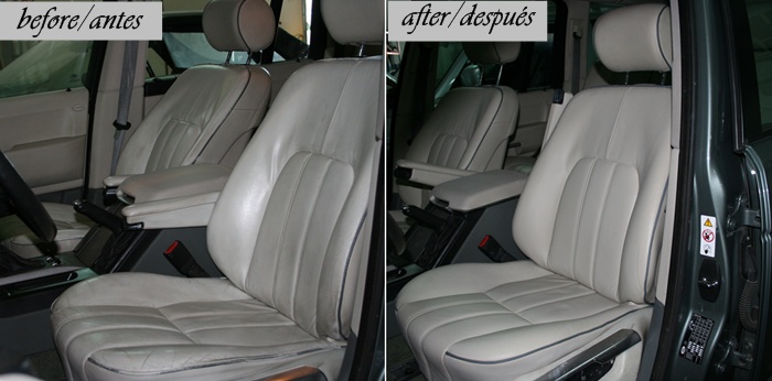 restauracion asientos coche