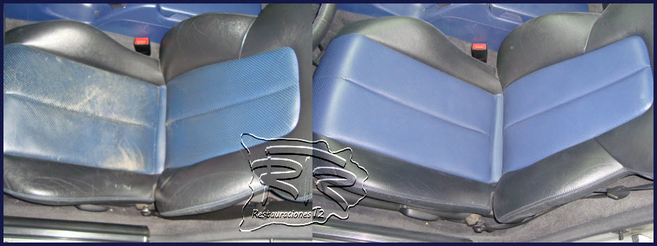 recuperacion color asiento coche Barcelona