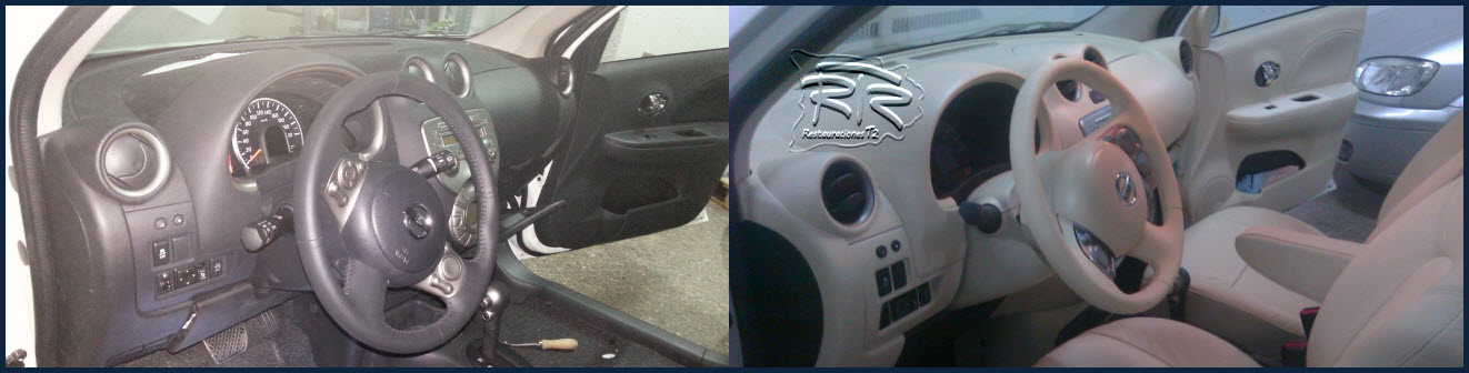 cambio color interior coche

